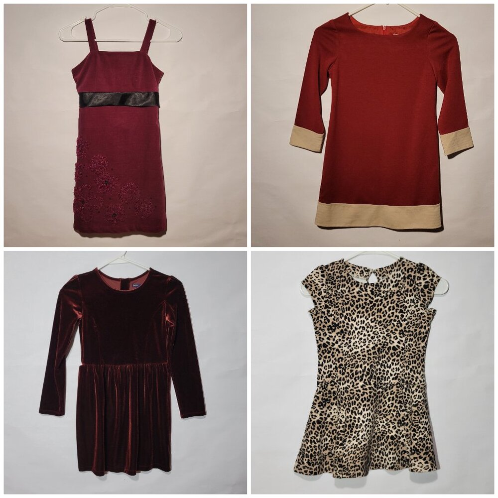 Girl Dresses Size 7 And 8 (Maria Casero, Gapkids, Gymboree, Kcparker)
